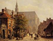 unknow artist European city landscape, street landsacpe, construction, frontstore, building and architecture. 277 Germany oil painting reproduction
